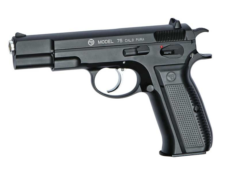 ASG CZ 75 GBB Pistol - Black OD-A-ASG024 asgbox.pl ASG CZ 75 GBB Pistol - Black