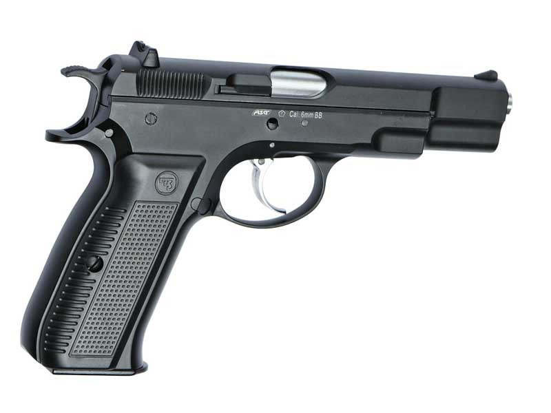 ASG CZ 75 GBB Pistol - Black OD-A-ASG024 asgbox.pl ASG CZ 75 GBB Pistol - Black - obrazek 2