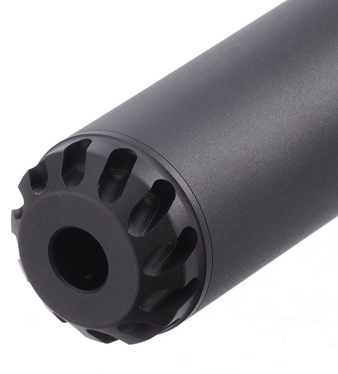 AA Aluminum Silencer AAP 169x35 mm, 14- mm CCW - Black OD-A-U01-017-1 asgbox.pl AA Aluminum Silencer AAP 169x35 mm, 14- mm CCW - Black - obrazek 2