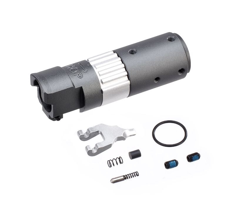 AA CNC Aluminum Hop-up Unit for AAP-01 GBB - Grey OD-A-U01-019 asgbox.pl AA CNC Aluminum Hop-up Unit for AAP-01 GBB - Grey