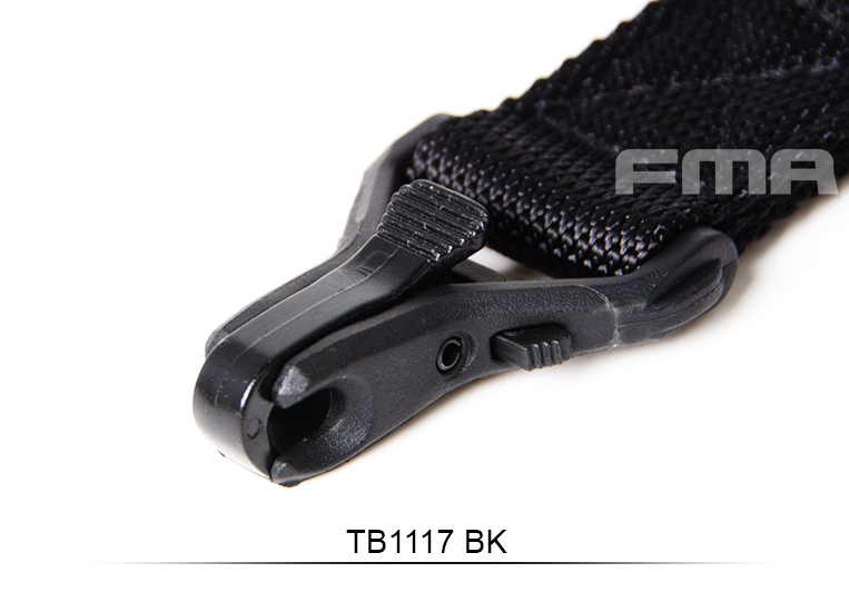 FMA Carabiner Adapter FS3 for FS1 Sling - Black OD-A-TB1117-BK asgbox.pl FMA Carabiner Adapter FS3 for FS1 Sling - Black - obrazek 2