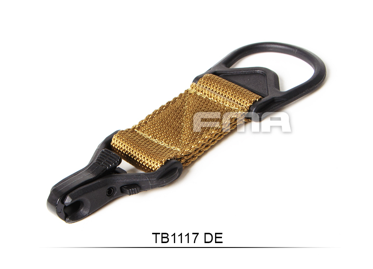 FMA Carabiner Adapter FS3 for FS1 Sling - Coyote OD-A-TB1117-DE asgbox.pl FMA Carabiner Adapter FS3 for FS1 Sling - Coyote