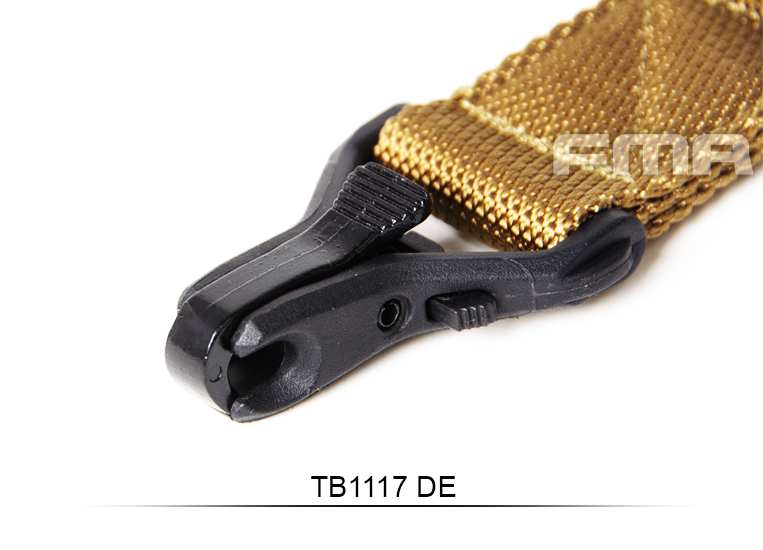 FMA Carabiner Adapter FS3 for FS1 Sling - Coyote OD-A-TB1117-DE asgbox.pl FMA Carabiner Adapter FS3 for FS1 Sling - Coyote - obrazek 2