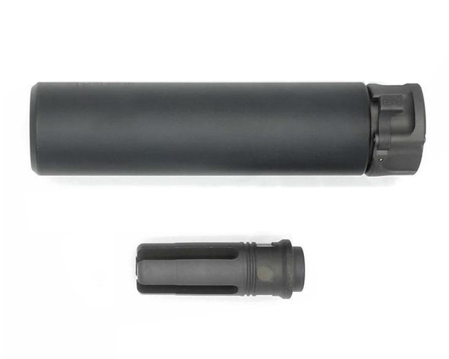 Angry Gun QD SOCOM556 Silencer (Full Markings), 14- mm (CCW) - Black OD-A-SOCOM556AG-BK asgbox.pl Angry Gun QD SOCOM556 Silencer (Full Markings), 14- mm (CCW) - Black - obrazek 2