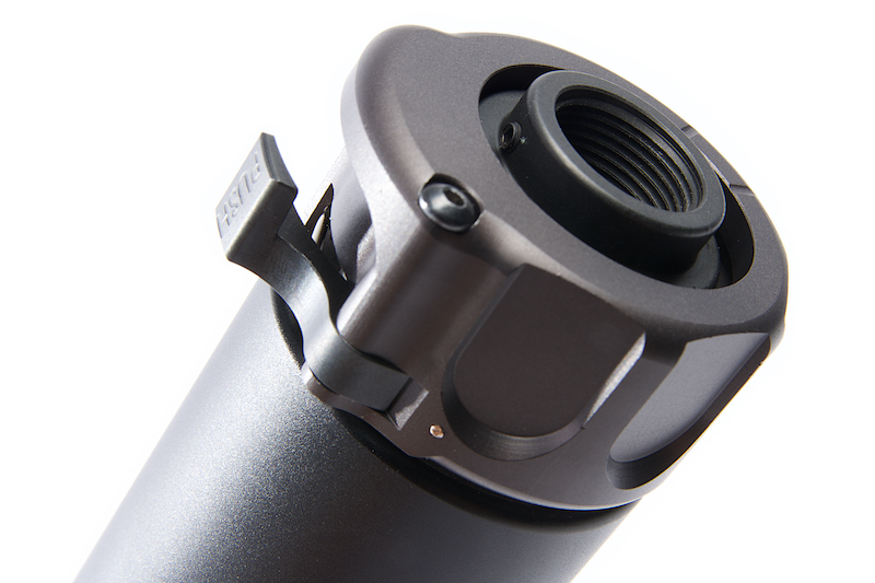 Angry Gun QD SOCOM556 Silencer (Full Markings) with Tracer unit, 14- mm (CCW) - Black OD-A-SOCOM556T-BK asgbox.pl Angry Gun QD SOCOM556 Silencer (Full Markings) with Tracer unit, 14- mm (CCW) - Black - obrazek 4