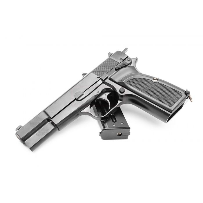WE GBB Pistol Browning Hi-Power MK3 - Silver OD-A-WE00540 asgbox.pl WE GBB Pistol Browning Hi-Power MK3 - Silver - obrazek 3