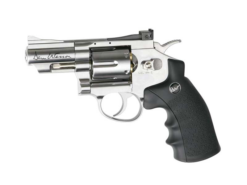 ASG Dan Wesson 2.5" CO2 Revolver, 4.5mm Steel Pellets - Silver OD-A-WG0011 asgbox.pl ASG Dan Wesson 2.5" CO2 Revolver, 4.5mm Steel Pellets - Silver