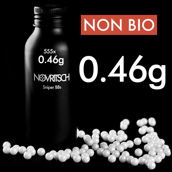 Novritsch SNIPER BBs Premium Pellets 0.46g, 530 BBs - White OD-A-NOVRITSCH17 asgbox.pl Novritsch SNIPER BBs Premium Pellets 0.46g, 530 BBs - White - obrazek 2