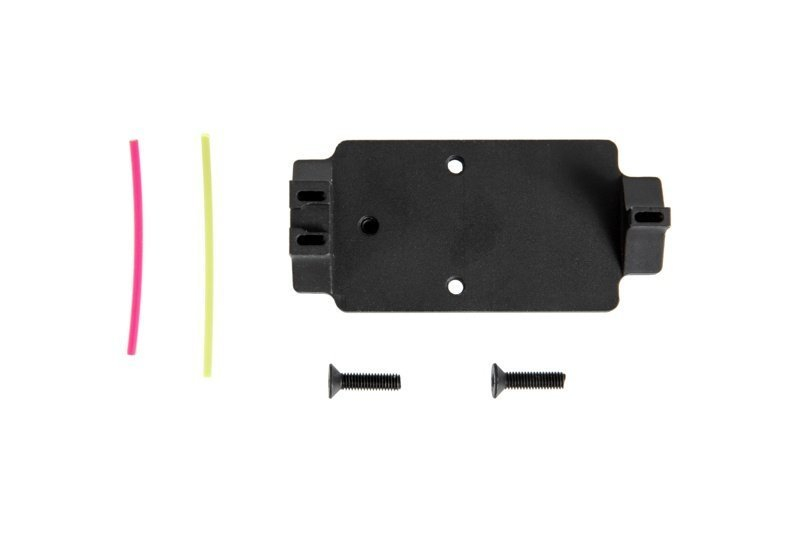 5KU G-Series GBB RMR Red Dot Mount with Sights - Black OD-A-5KU08 asgbox.pl 5KU G-Series GBB RMR Red Dot Mount with Sights - Black - obrazek 2