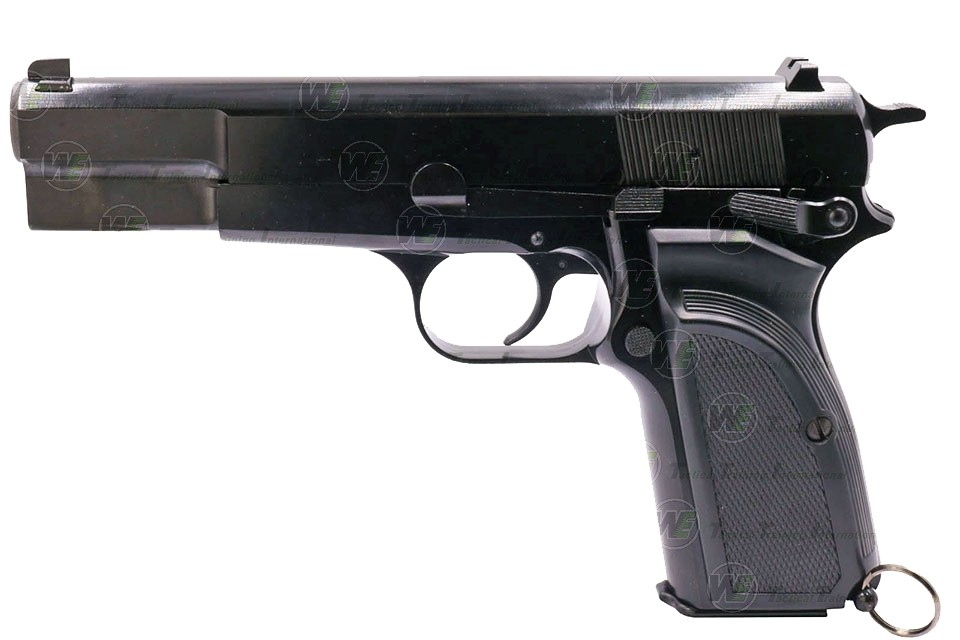 WE GBB Pistol Browning Hi-Power MK3 - Black OD-A-WE00541 asgbox.pl WE GBB Pistol Browning Hi-Power MK3 - Black