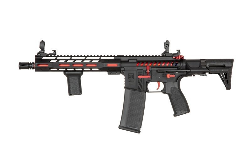 SA M4 PDW Carbine M-LOK (RRA SA-E39 EDGE(TM)) - Black/Red OD-A-SPARMS086 asgbox.pl SA M4 PDW Carbine M-LOK (RRA SA-E39 EDGE(TM)) - Black/Red