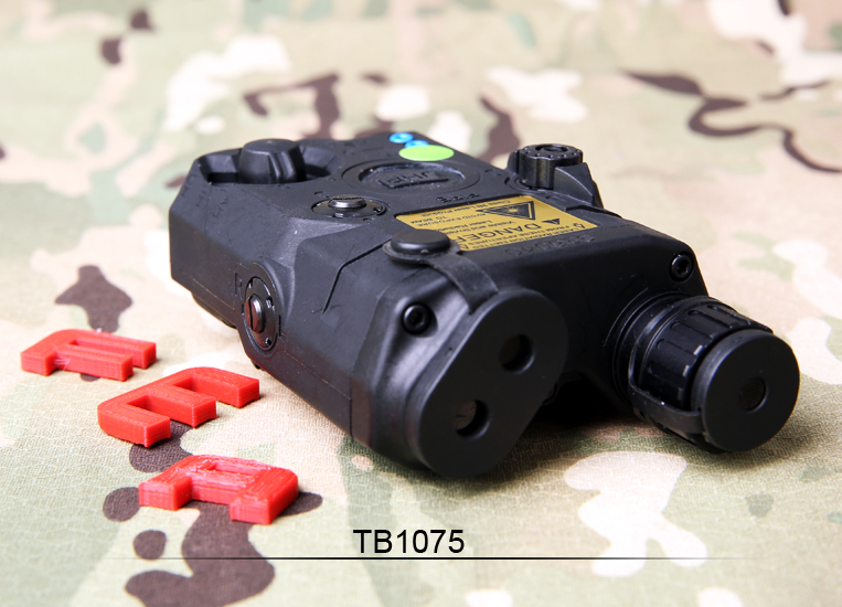 FMA AN/PEQ15 LA5-C UHP Version (LED Flashlight, Green / IR Laser) - Black OD-A-TB1075-BK asgbox.pl FMA AN/PEQ15 LA5-C UHP Version (LED Flashlight, Green / IR Laser) - Black - obrazek 3