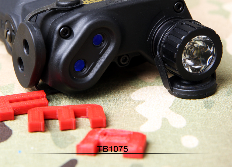 FMA AN/PEQ15 LA5-C UHP Version (LED Flashlight, Green / IR Laser) - Black OD-A-TB1075-BK asgbox.pl FMA AN/PEQ15 LA5-C UHP Version (LED Flashlight, Green / IR Laser) - Black - obrazek 5