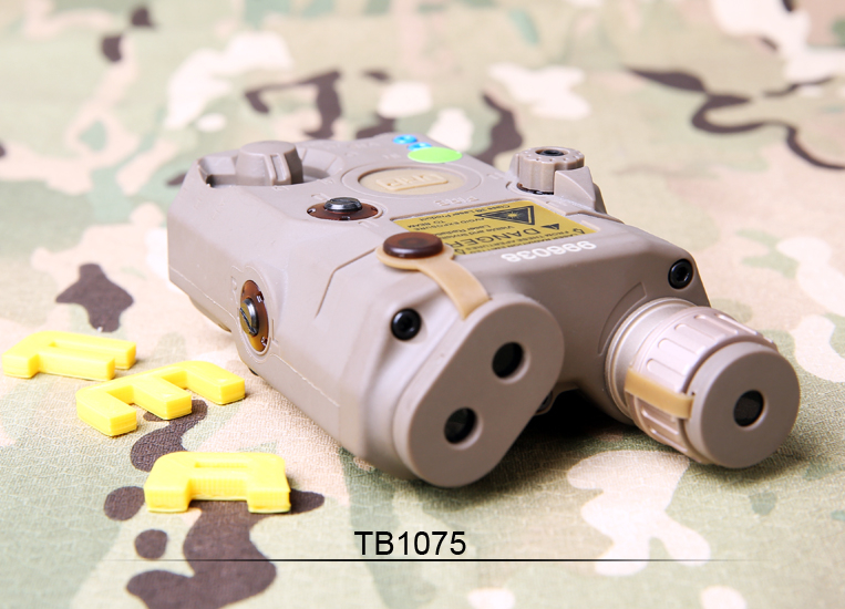 FMA AN/PEQ15 LA5-C UHP Version (LED Flashlight, Green / IR Laser) - Tan OD-A-TB1075-DE asgbox.pl FMA AN/PEQ15 LA5-C UHP Version (LED Flashlight, Green / IR Laser) - Tan - obrazek 3