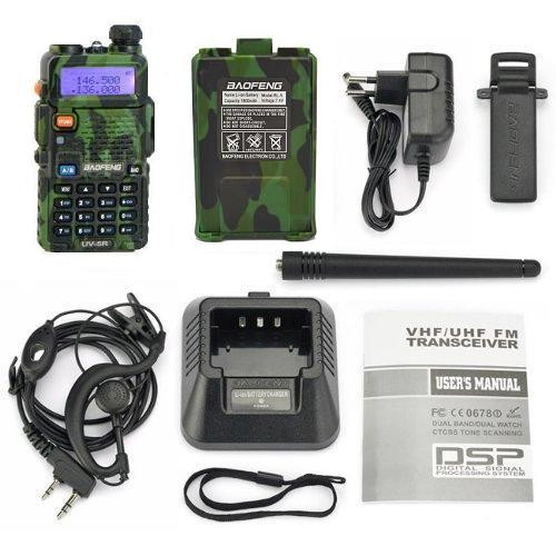 Baofeng UV-5R Radio Military (VHF,UHF) - Zelená OD-A-BAOF007 asgbox.pl Baofeng UV-5R Radio Military (VHF,UHF) - Zelená - obrazek 2