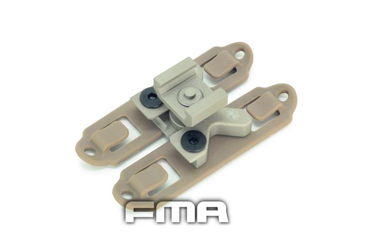 FMA MOLLE Holder WEAPONLINK with Weapon RIS Adapter - Tan OD-A-TB429 asgbox.pl FMA MOLLE Holder WEAPONLINK with Weapon RIS Adapter - Tan