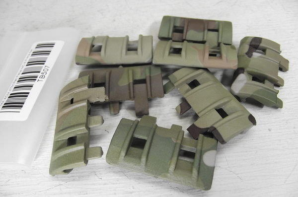 FMA FTM RIS Rail Segment Cover Set, 8 Pieces - MC OD-A-TB507 asgbox.pl FMA FTM RIS Rail Segment Cover Set, 8 Pieces - MC - obrazek 2