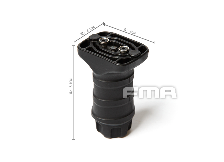 FMA Short Vertical STUBBY Grip for Keymod - Black OD-A-TB1278-BK asgbox.pl FMA Short Vertical STUBBY Grip for Keymod - Black - obrazek 5