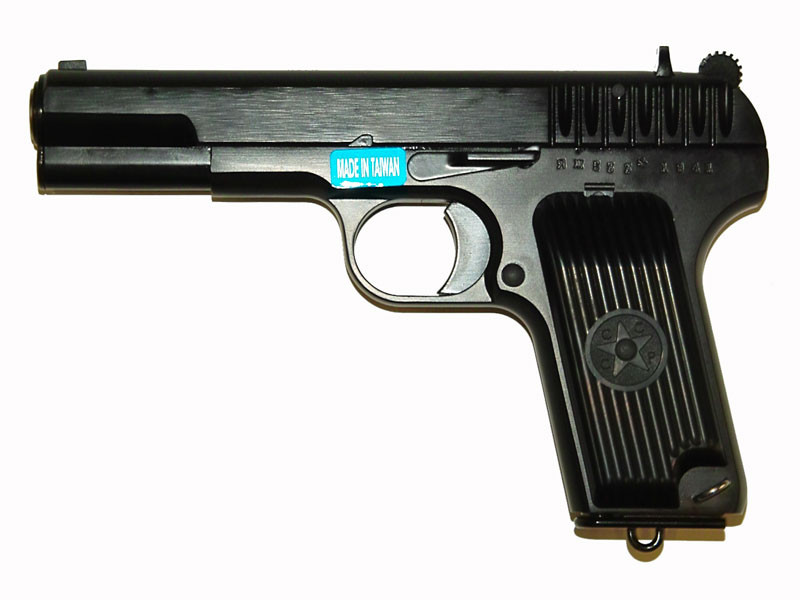 WE GBB Pistol Tokarev TT33 - Black OD-A-WE00158 asgbox.pl WE GBB Pistol Tokarev TT33 - Black
