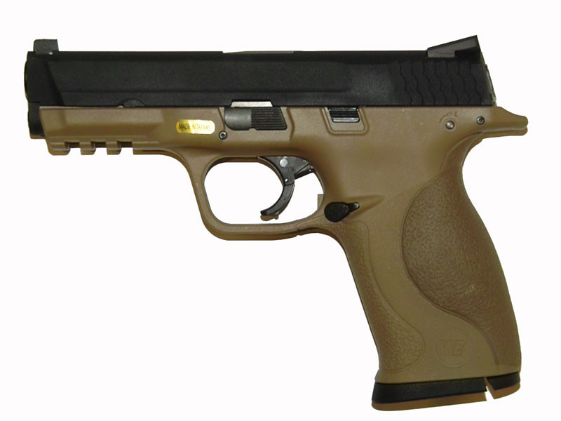 WE GBB Pistol MP9 Big Bird - Tan OD-A-WE00162 asgbox.pl WE GBB Pistol MP9 Big Bird - Tan