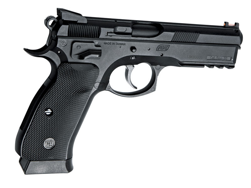 ASG CZ 75 SP-01 SHADOW Spring Pistol - Black OD-A-ASG035 asgbox.pl ASG CZ 75 SP-01 SHADOW Spring Pistol - Black - obrazek 2