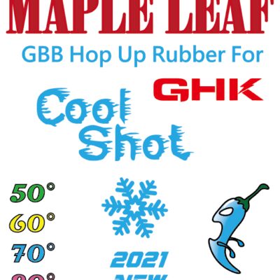 Alternative view of ML GHK Silicone Hop-up Bucking COOL SHOT, 70 Shore - Blue
