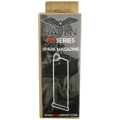 RAVEN 24 BBs Gas Magazine for EU17/EU18 GBB - Black OD-A-RAVEN14 asgbox.pl RAVEN 24 BBs Gas Magazine for EU17/EU18 GBB - Black OD-A-RAVEN14 asgbox.pl