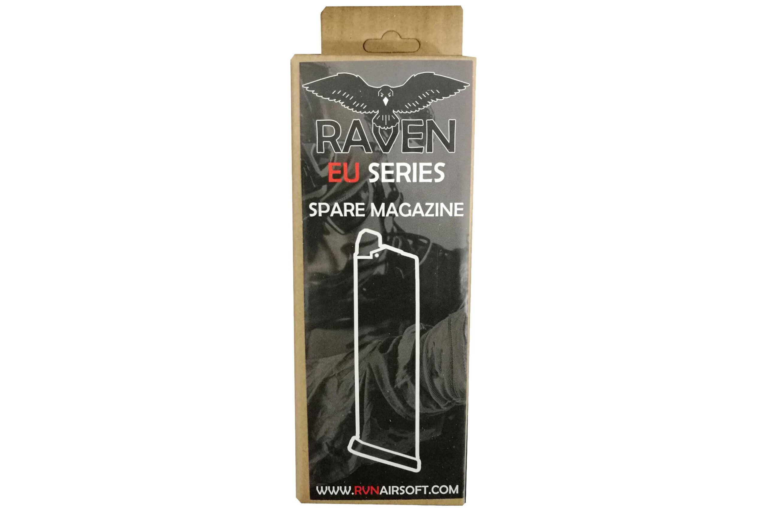 RAVEN 24 BBs Gas Magazine for EU17/EU18 GBB - Black OD-A-RAVEN14 asgbox.pl RAVEN 24 BBs Gas Magazine for EU17/EU18 GBB - Black - obrazek 5