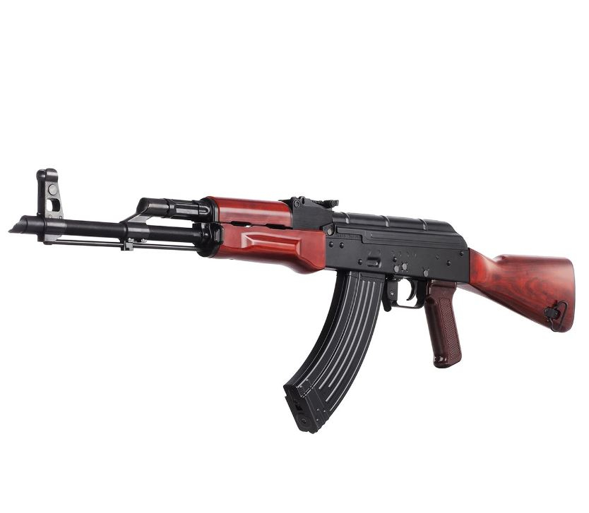 TM Gas Rifle AKM GBBR - Black/Wood Imitation OD-A-PM00083 asgbox.pl TM Gas Rifle AKM GBBR - Black/Wood Imitation