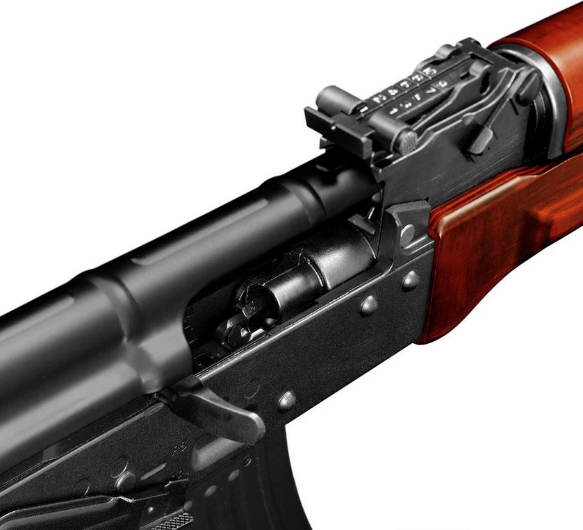 TM Gas Rifle AKM GBBR - Black/Wood Imitation OD-A-PM00083 asgbox.pl TM Gas Rifle AKM GBBR - Black/Wood Imitation - obrazek 3