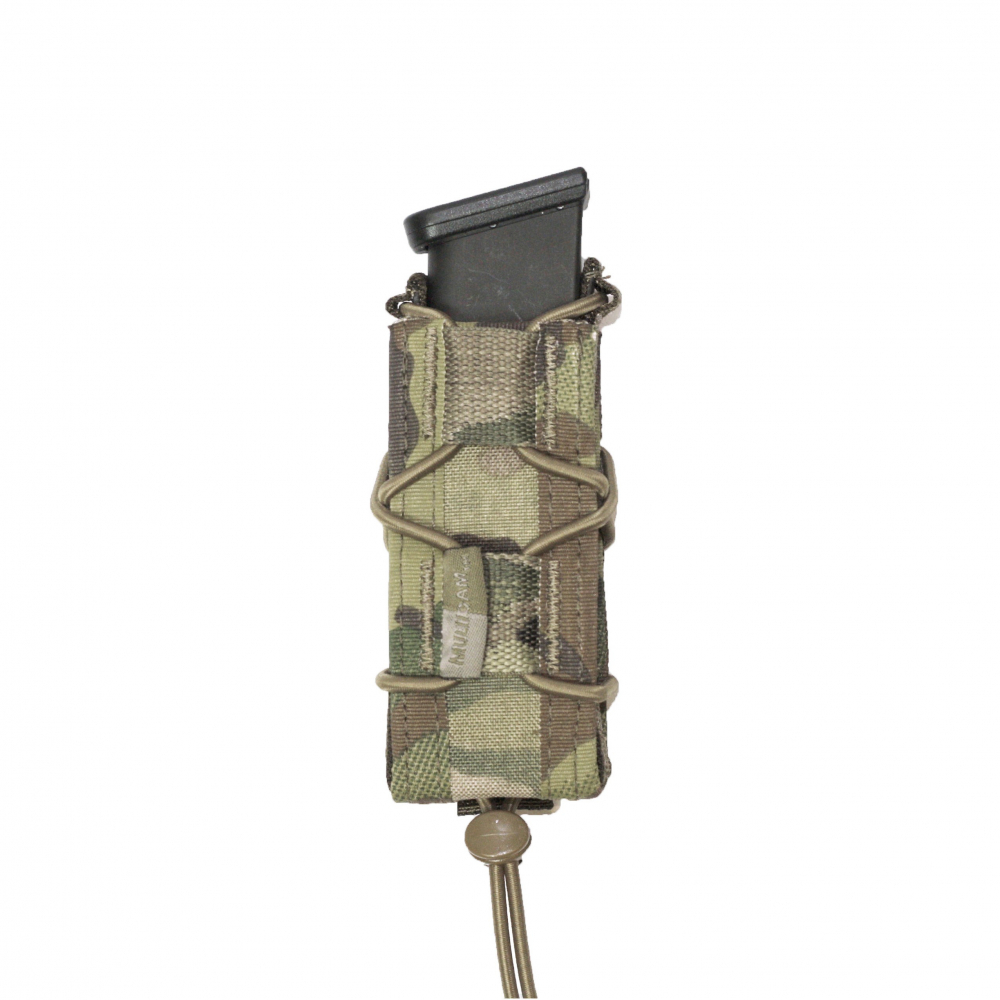 WAS Single Quick Mag Pouch for 9 mm Pistol Magazine - MultiCam(R) OD-A-W-EO-SQMP-MC asgbox.pl WAS Single Quick Mag Pouch for 9 mm Pistol Magazine - MultiCam(R)