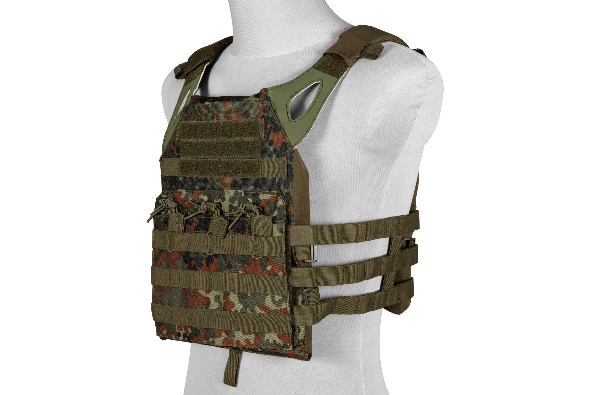 JPC plate carrier 600D vest (Flecktarn) OD-A-GFC031-FT asgbox.pl JPC plate carrier 600D vest (Flecktarn)