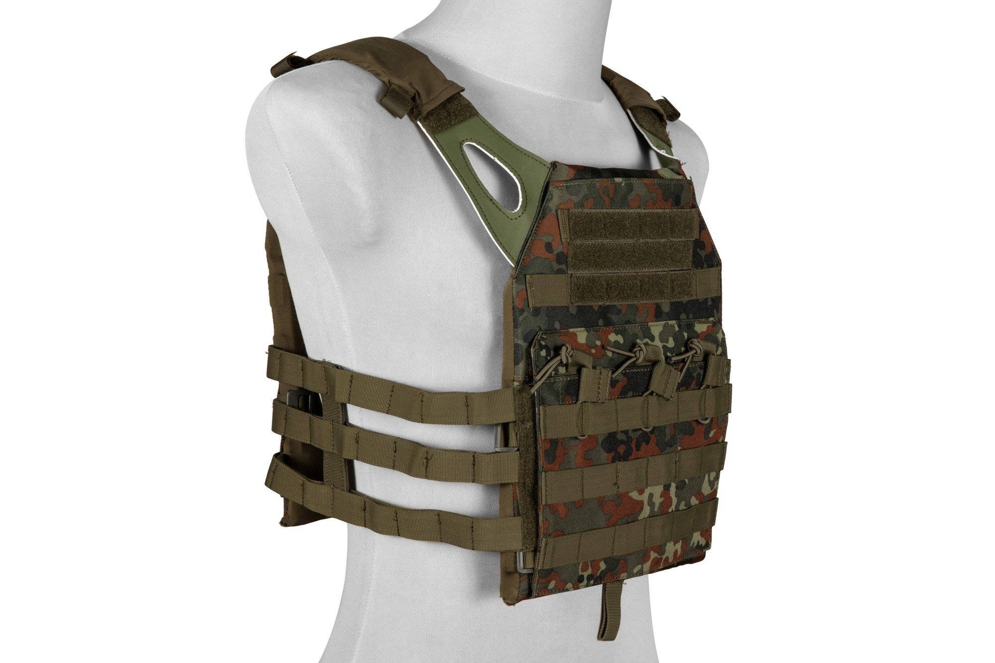 JPC plate carrier 600D vest (Flecktarn) OD-A-GFC031-FT asgbox.pl JPC plate carrier 600D vest (Flecktarn) - obrazek 3