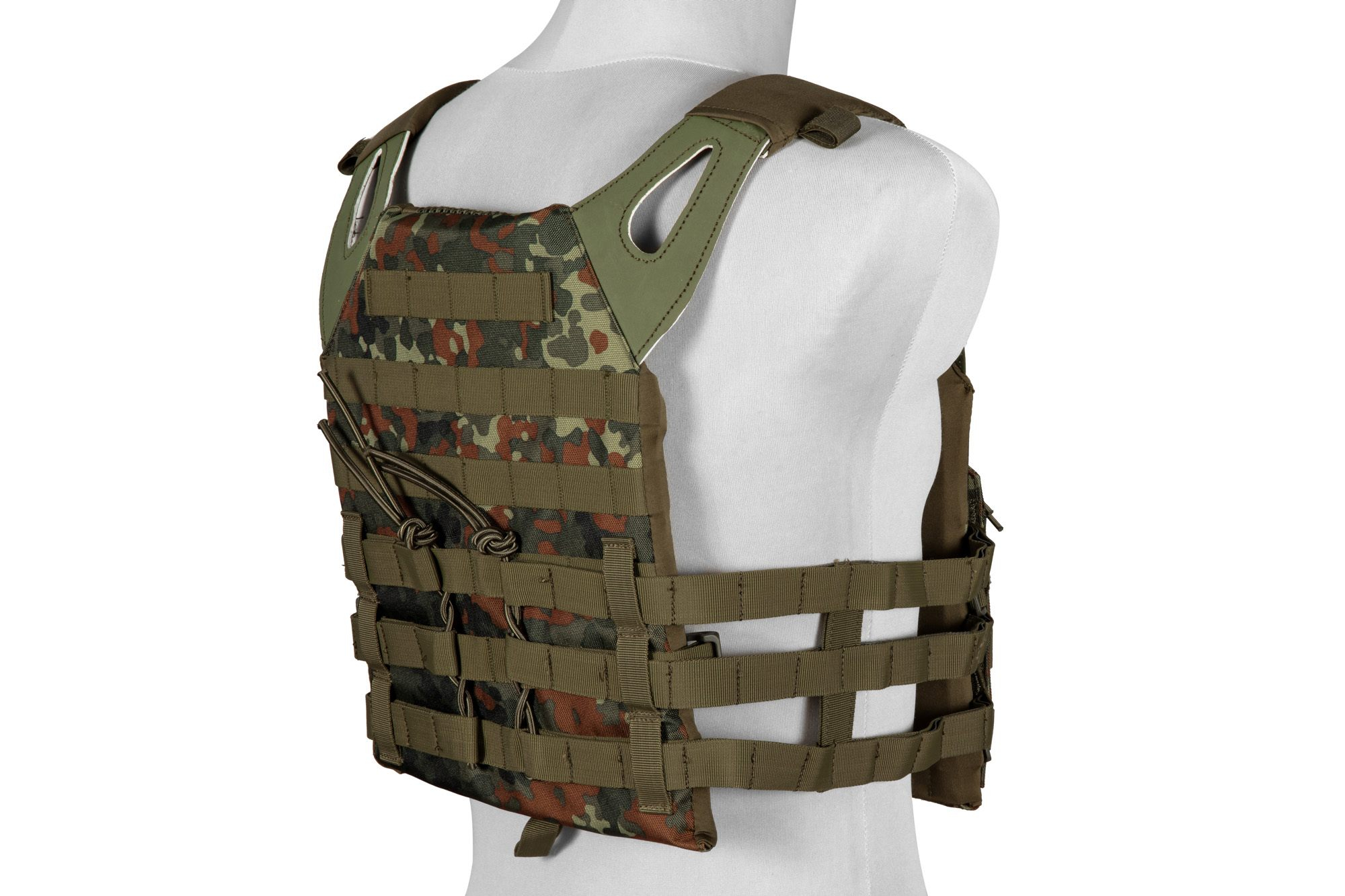 JPC plate carrier 600D vest (Flecktarn) OD-A-GFC031-FT asgbox.pl JPC plate carrier 600D vest (Flecktarn) - obrazek 4