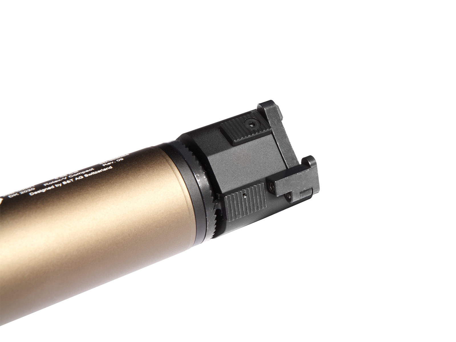 ASG QD Supressor B a T Rotex-V Blast Deflector 95 x 39 mm - Tan OD-A-ASG290-FDE asgbox.pl ASG QD Supressor B a T Rotex-V Blast Deflector 95 x 39 mm - Tan - obrazek 4