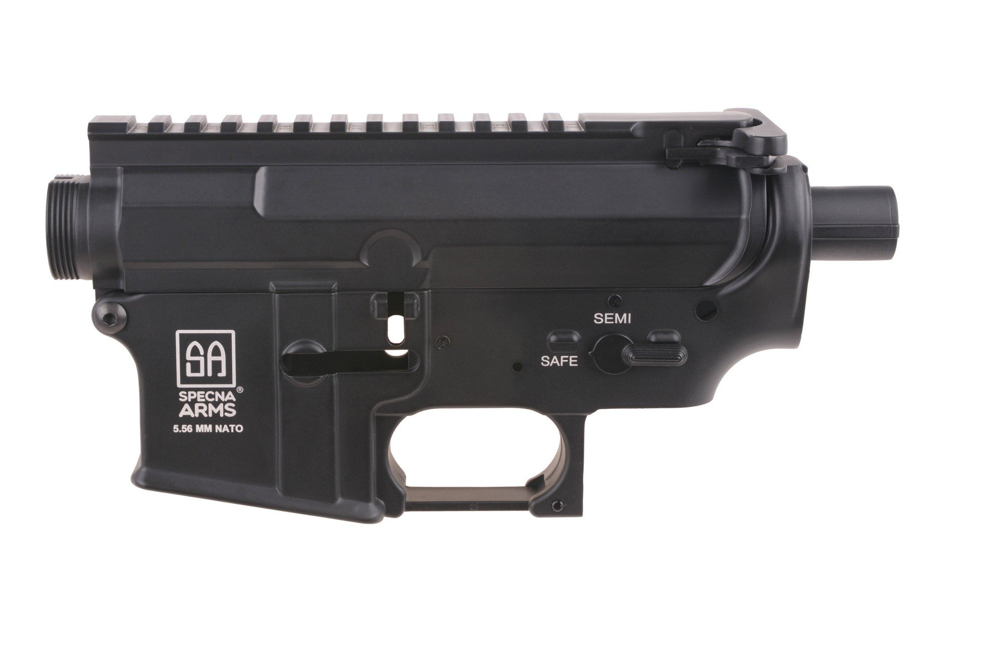 Metal Receiver (MP129B) for M4 Assault Rifle Replicas - SA Logo OD-A-SPARMS132 asgbox.pl Metal Receiver (MP129B) for M4 Assault Rifle Replicas - SA Logo