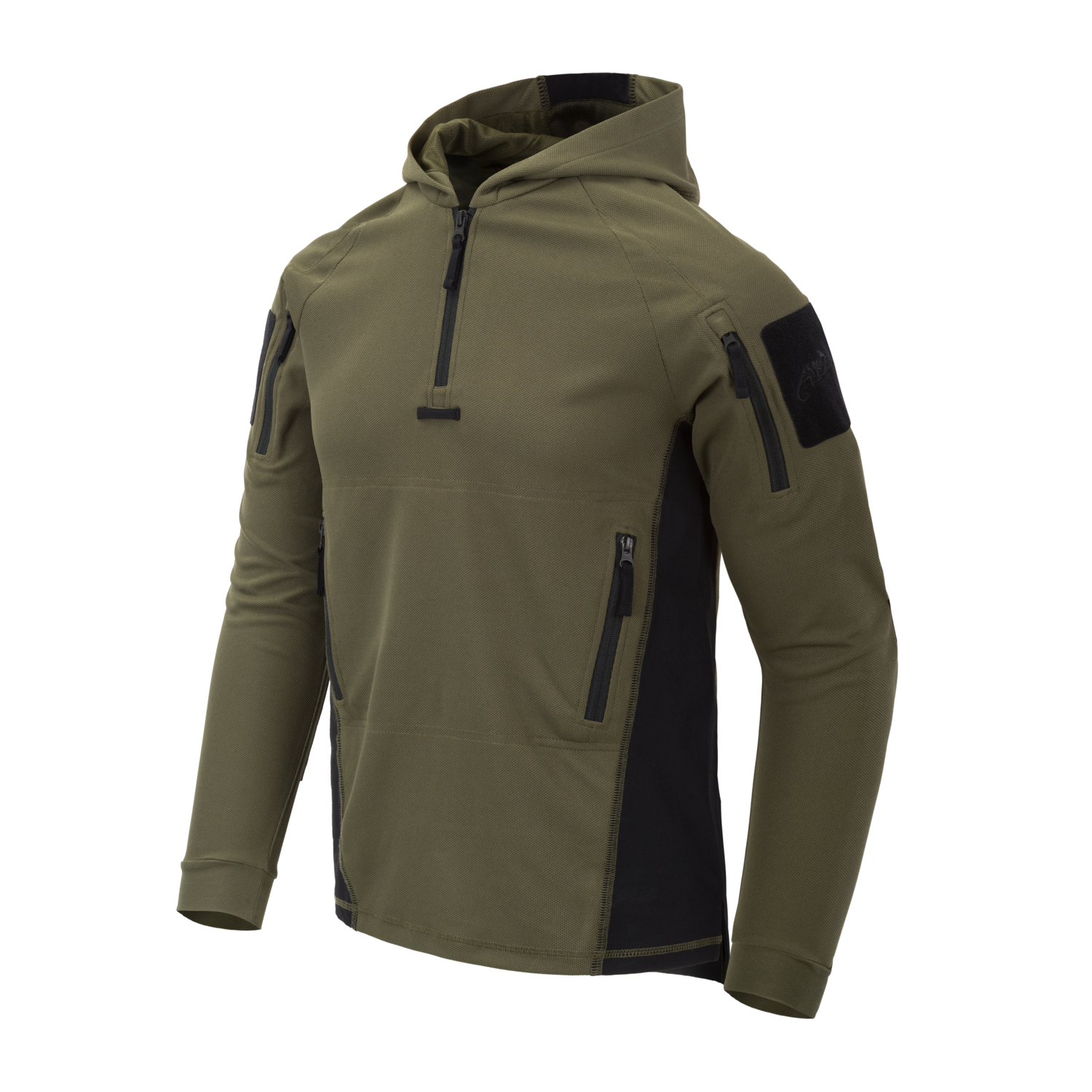 HELIKON RANGE HOODIE TopCool - Green/Black OD-A-BL-BRH-TC-0201A-B02 asgbox.pl HELIKON RANGE HOODIE TopCool - Green/Black