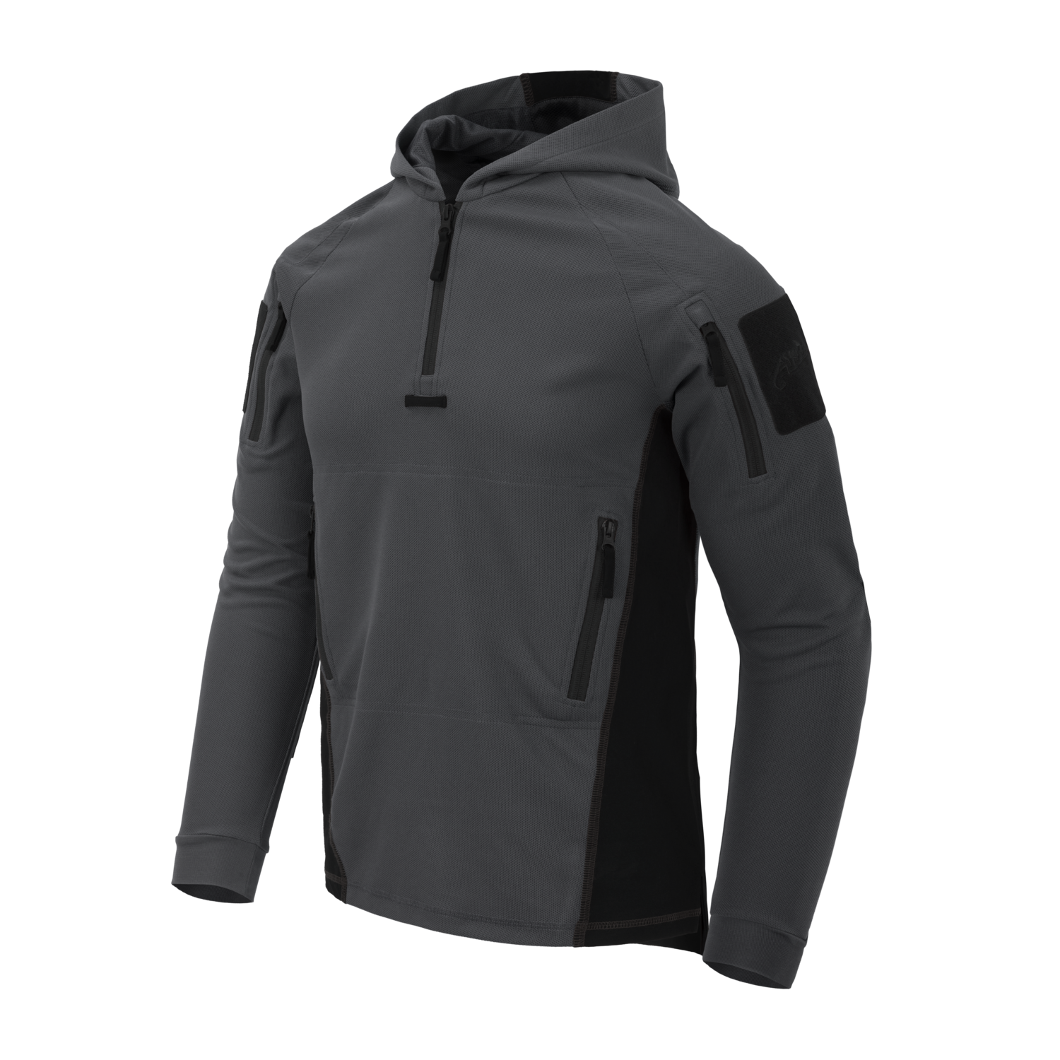 HELIKON RANGE HOODIE TopCool - Grey/Black OD-A-BL-BRH-TC-3501A-B02 asgbox.pl HELIKON RANGE HOODIE TopCool - Grey/Black
