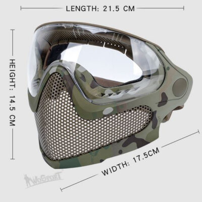 Pilot Mask (Steel mesh version) - BMC OD-A-WOSP43-BMC asgbox.pl