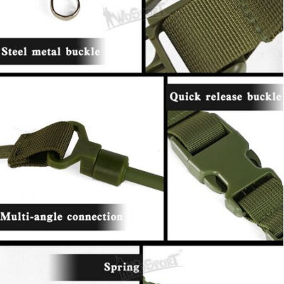 Pistol Lanyard elastic string SL29, OD OD-A-WOSP48-OD asgbox.pl