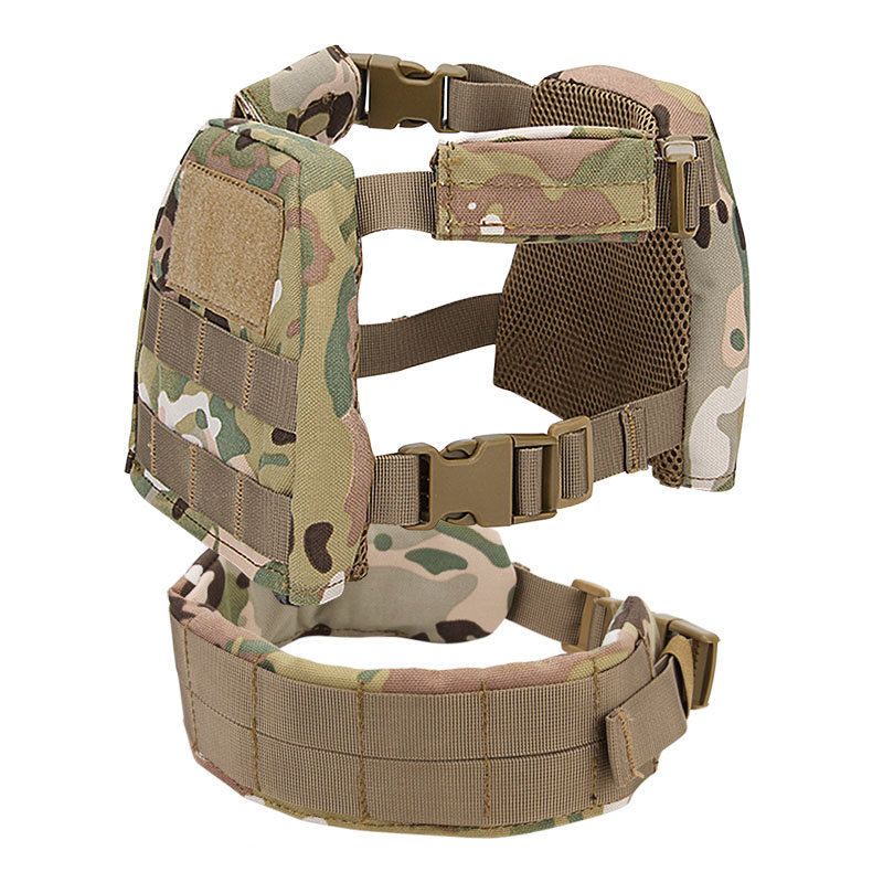 WST Children MOLLE Plate Carrier - Black OD-A-WOSP54-BKXS asgbox.pl WST Children MOLLE Plate Carrier - Black - obrazek 4