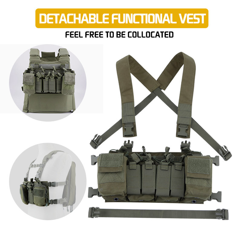 WST Tactical Chest Rig D3CRX - TAN OD-A-WOSP56-TAN asgbox.pl WST Tactical Chest Rig D3CRX - TAN - obrazek 2