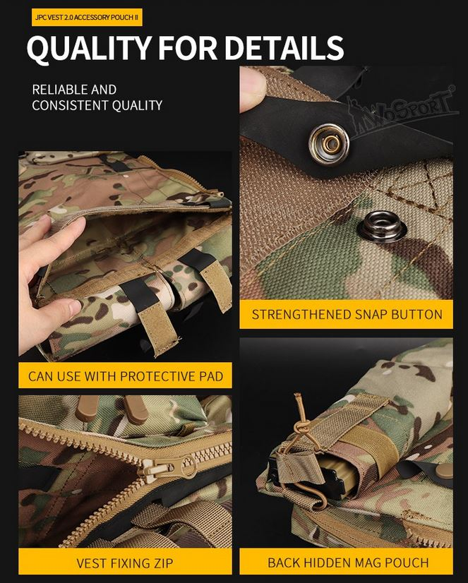 JPC vest 2.0 Accessory Bag II - MC OD-A-WOSP58-MC asgbox.pl JPC vest 2.0 Accessory Bag II - MC - obrazek 5