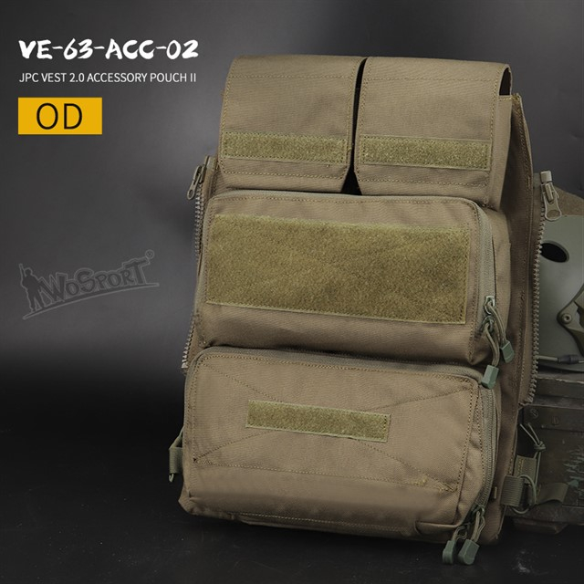 JPC vest 2.0 Accessory Bag II - OD OD-A-WOSP58-OD asgbox.pl JPC vest 2.0 Accessory Bag II - OD