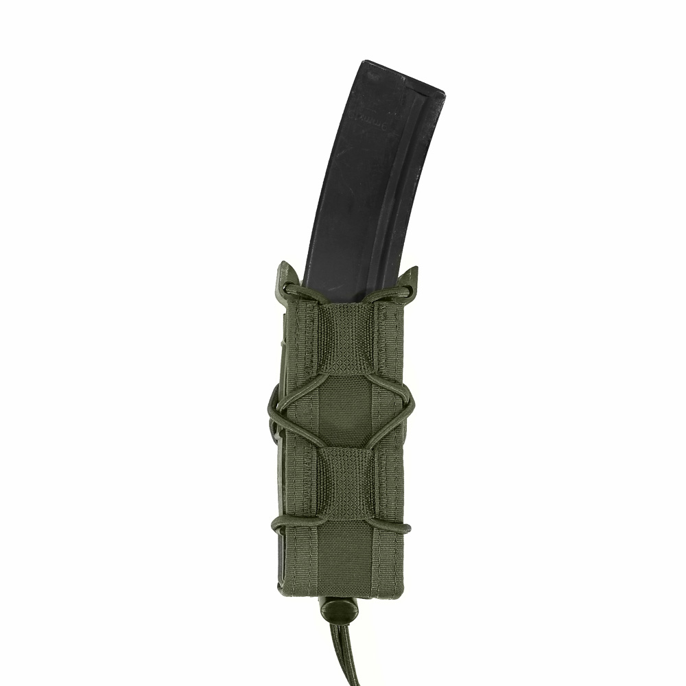 WAS Single Quick Mag Pouch for 9 mm Pistol Magazine - Green OD-A-W-EO-SQMP-OD asgbox.pl WAS Single Quick Mag Pouch for 9 mm Pistol Magazine - Green - obrazek 3