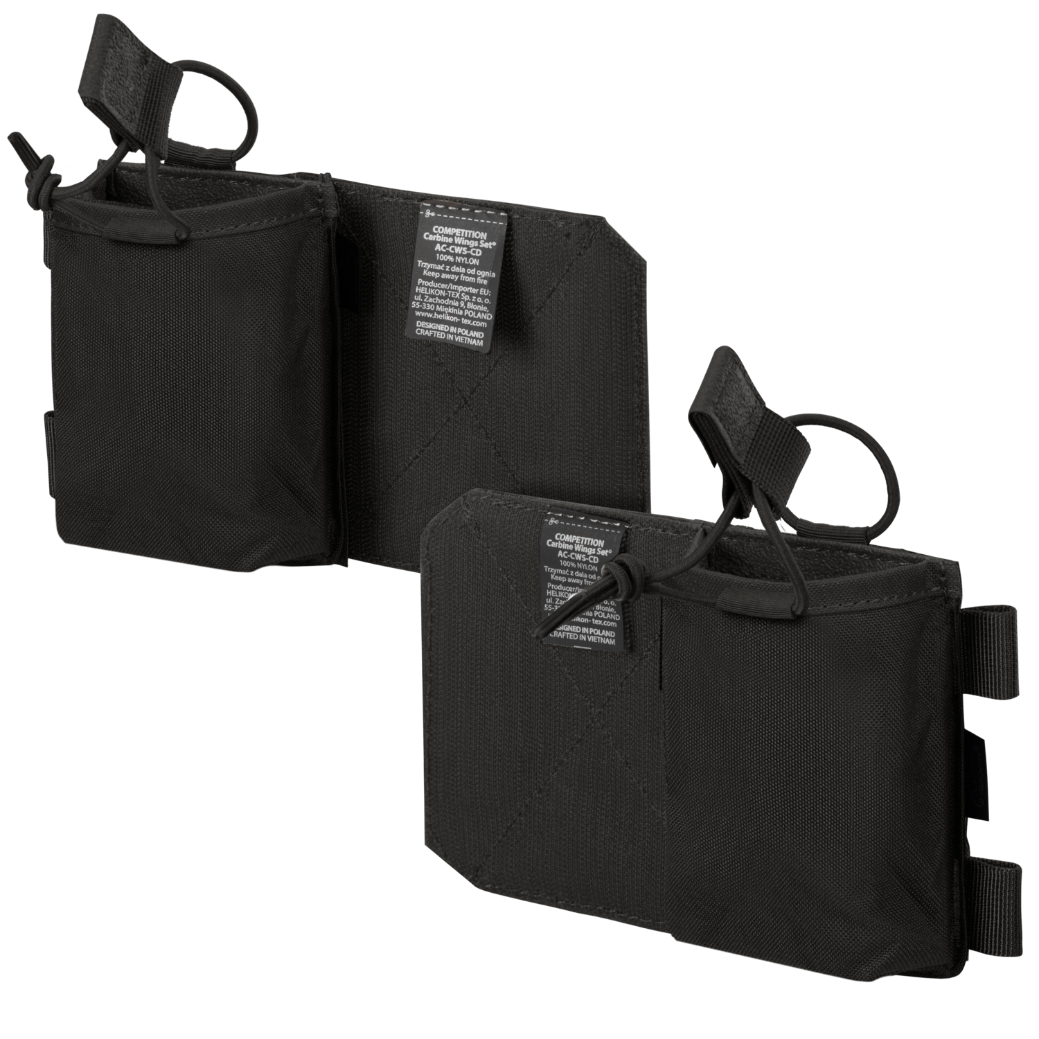 HELIKON COMPETITION Carbine Wings Set(R) Pouch, Left and Right - Black OD-A-AC-CWS-CD-01 asgbox.pl HELIKON COMPETITION Carbine Wings Set(R) Pouch, Left and Right - Black