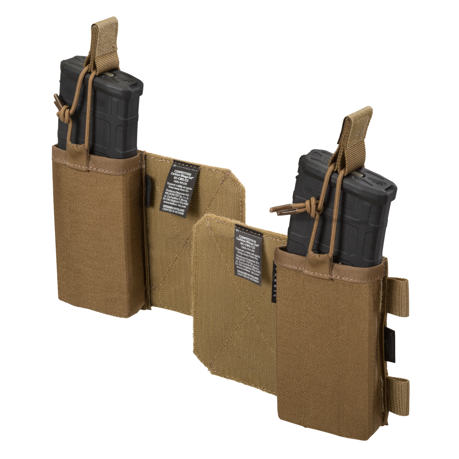 HELIKON COMPETITION Carbine Wings Set(R) Pouch, Left and Right - Green OD-A-AC-CWS-CD-02 asgbox.pl HELIKON COMPETITION Carbine Wings Set(R) Pouch, Left and Right - Green - obrazek 3