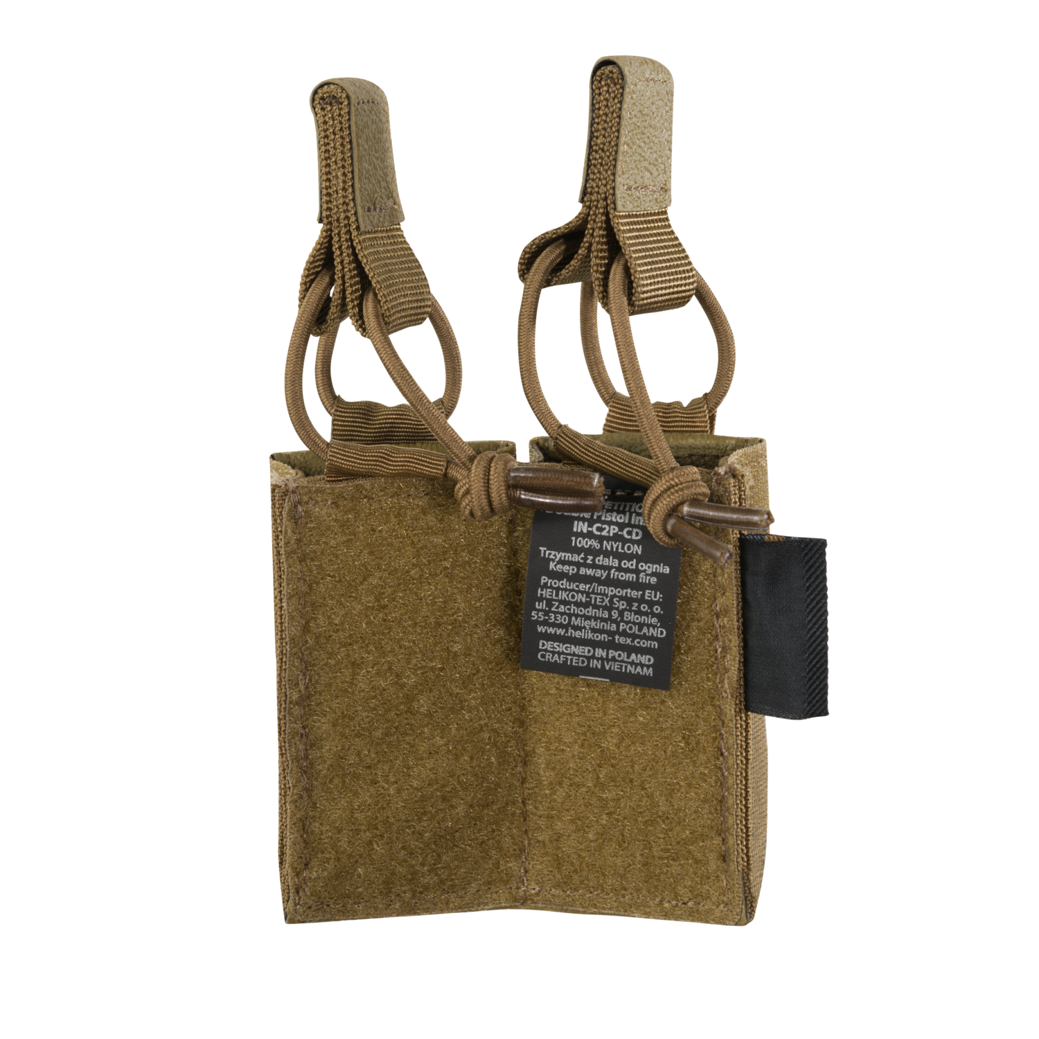 HELIKON COMPETITION Double Pistol Insert(R) for 2 Pistol Magazines - Grey OD-A-IN-C2P-CD-35 asgbox.pl HELIKON COMPETITION Double Pistol Insert(R) for 2 Pistol Magazines - Grey - obrazek 2