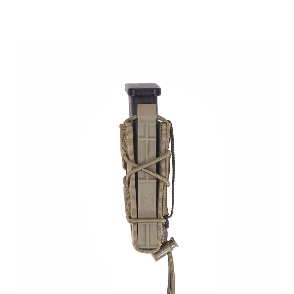 WAS Single Quick Mag Pouch for 9 mm Pistol Magazine - Coyote OD-A-W-EO-SQMP-CT asgbox.pl WAS Single Quick Mag Pouch for 9 mm Pistol Magazine - Coyote - obrazek 2