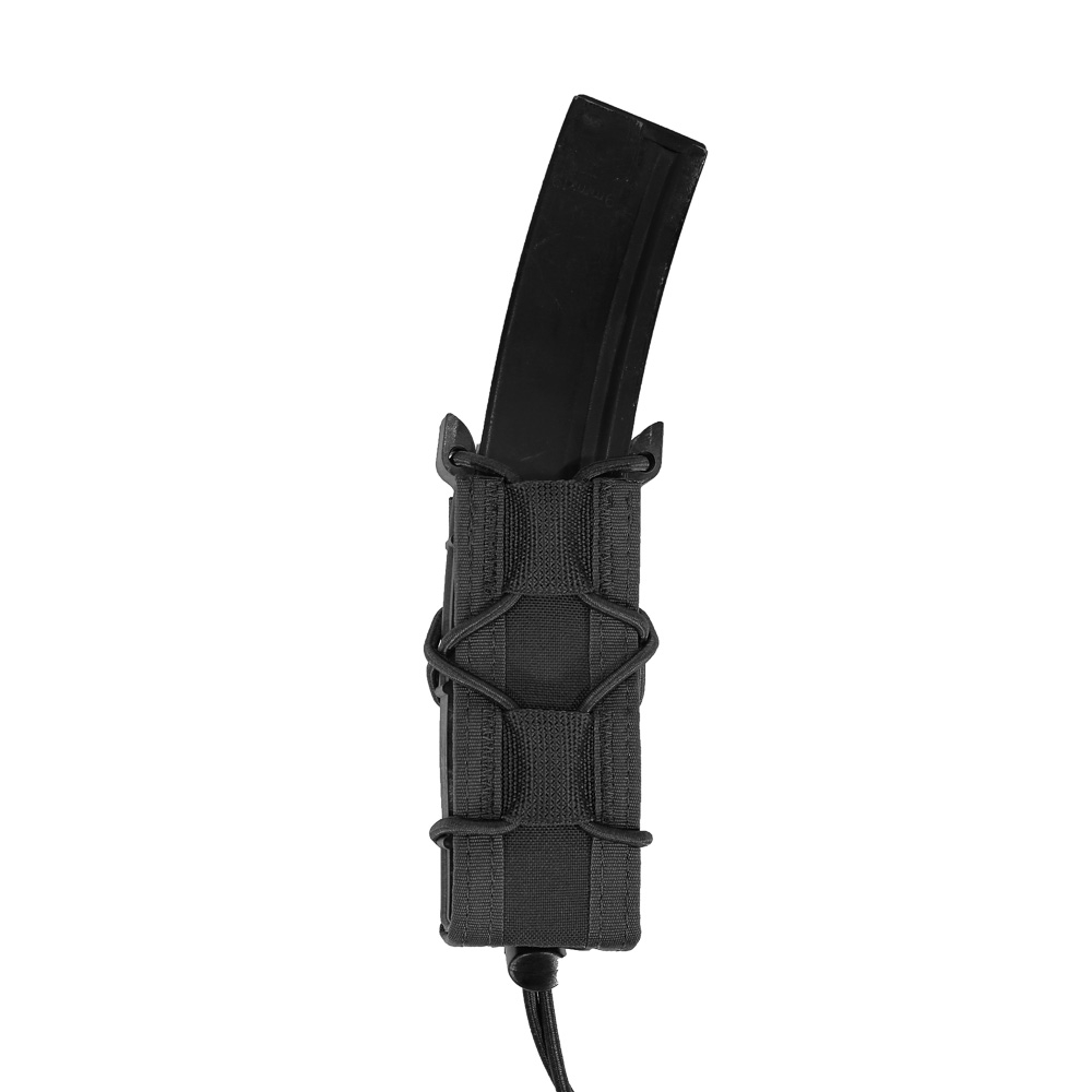 WAS Single Quick Mag Pouch for 9 mm Pistol Magazine - Black OD-A-W-EO-SQMP-BLK asgbox.pl WAS Single Quick Mag Pouch for 9 mm Pistol Magazine - Black - obrazek 3